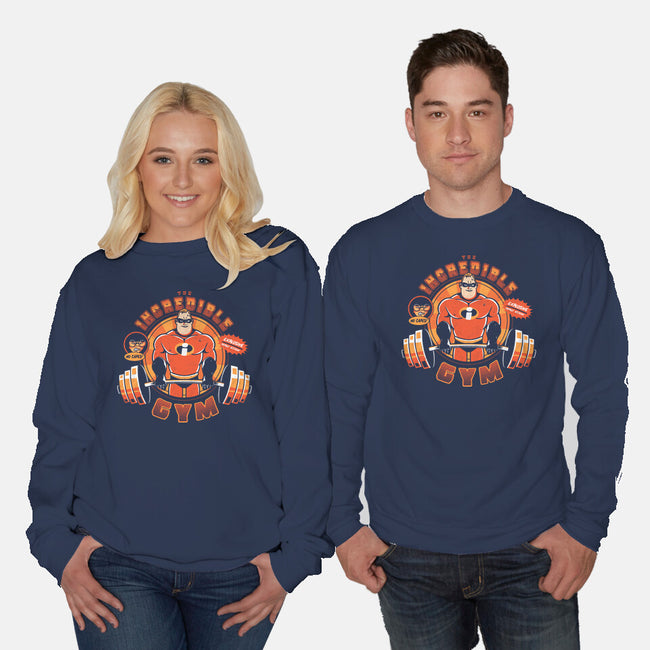 Incredible Gym-Unisex-Crew Neck-Sweatshirt-yumie