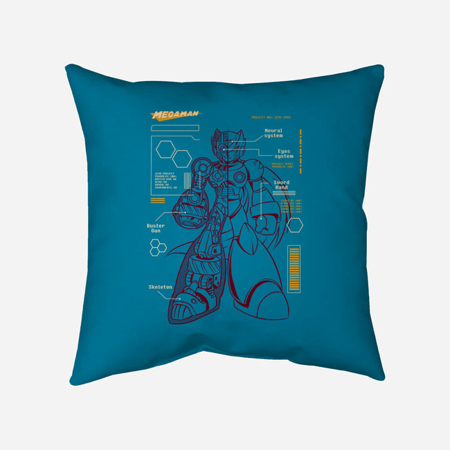 Zero Man-None-Removable Cover w Insert-Throw Pillow-yumie