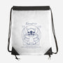 Stitch Vtruviano-None-Drawstring-Bag-yumie