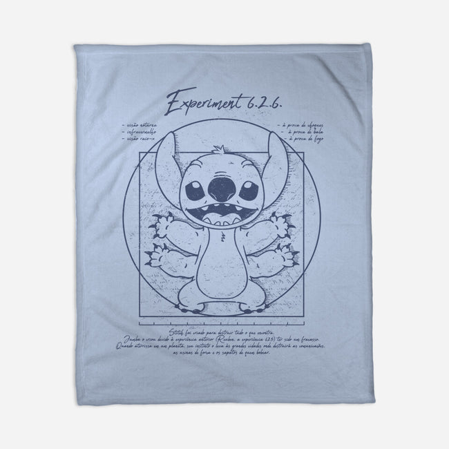 Stitch Vtruviano-None-Fleece-Blanket-yumie