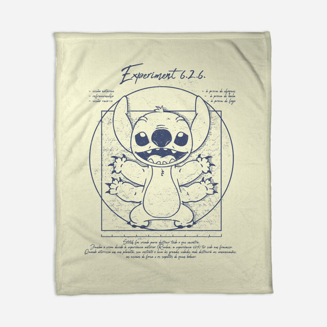 Stitch Vtruviano-None-Fleece-Blanket-yumie