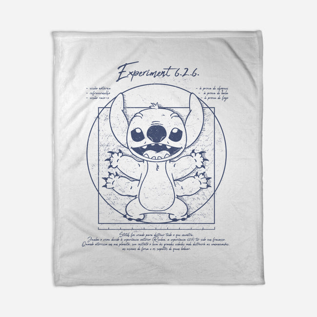 Stitch Vtruviano-None-Fleece-Blanket-yumie