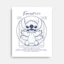 Stitch Vtruviano-None-Stretched-Canvas-yumie