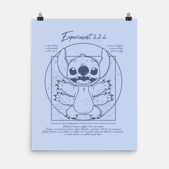 Stitch Vtruviano-None-Matte-Poster-yumie