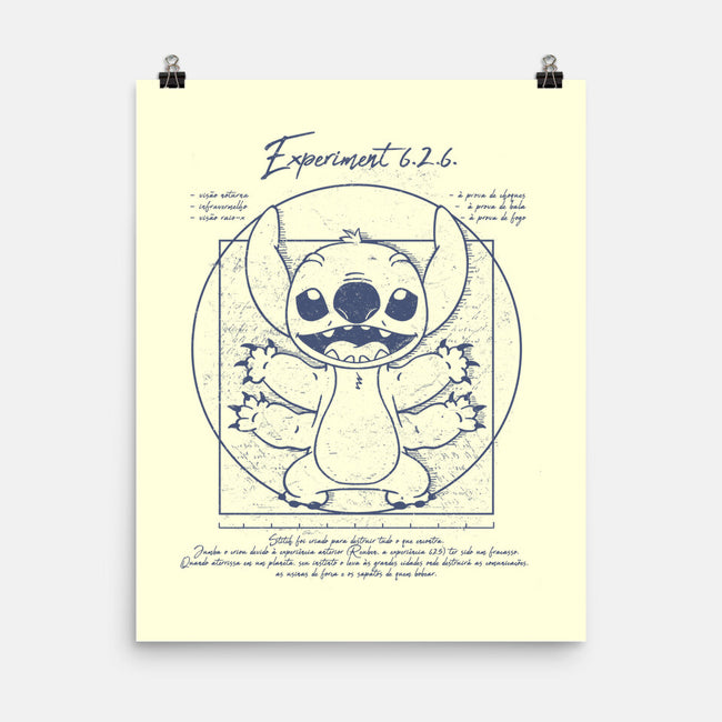 Stitch Vtruviano-None-Matte-Poster-yumie