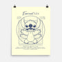 Stitch Vtruviano-None-Matte-Poster-yumie