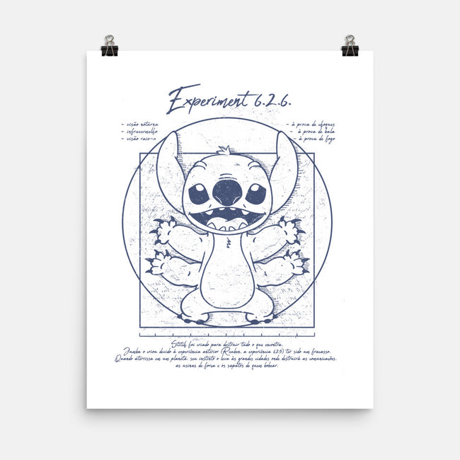 Stitch Vtruviano-None-Matte-Poster-yumie