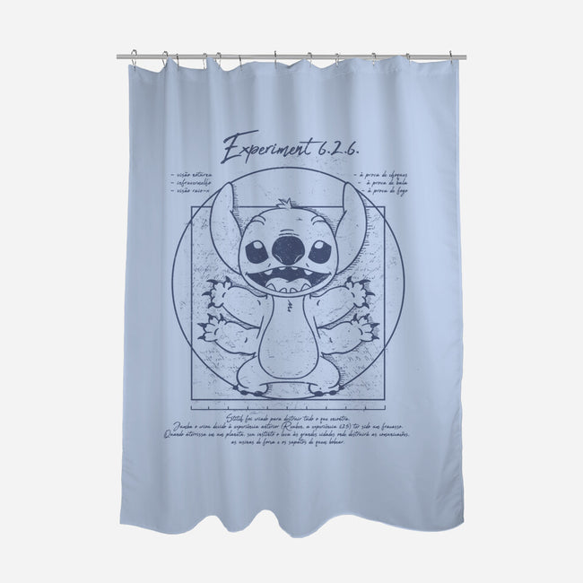 Stitch Vtruviano-None-Polyester-Shower Curtain-yumie