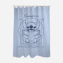 Stitch Vtruviano-None-Polyester-Shower Curtain-yumie
