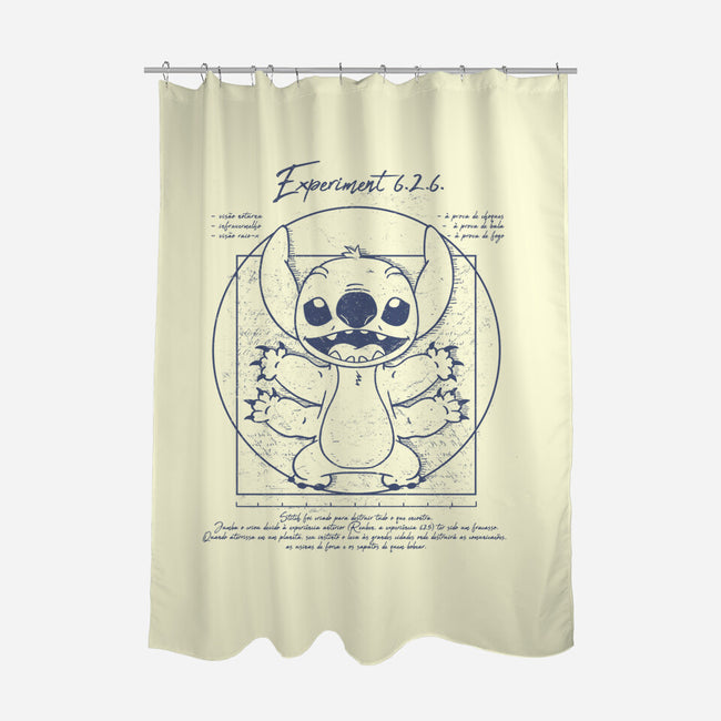 Stitch Vtruviano-None-Polyester-Shower Curtain-yumie