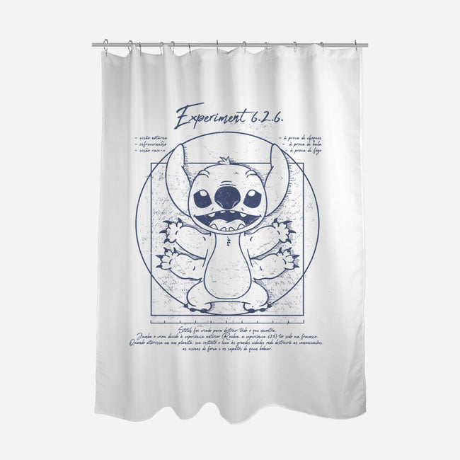 Stitch Vtruviano-None-Polyester-Shower Curtain-yumie