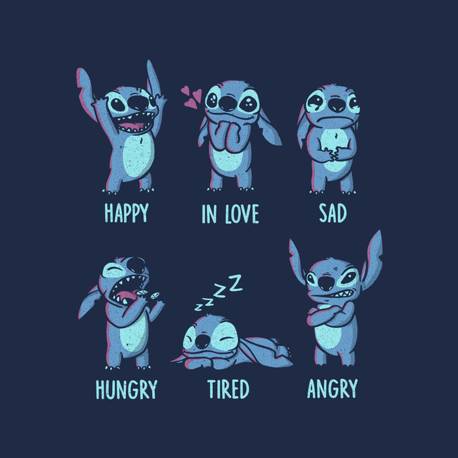 Stitch Emotions-Womens-V-Neck-Tee-yumie