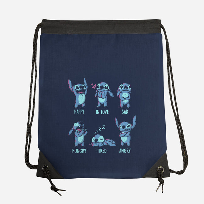 Stitch Emotions-None-Drawstring-Bag-yumie