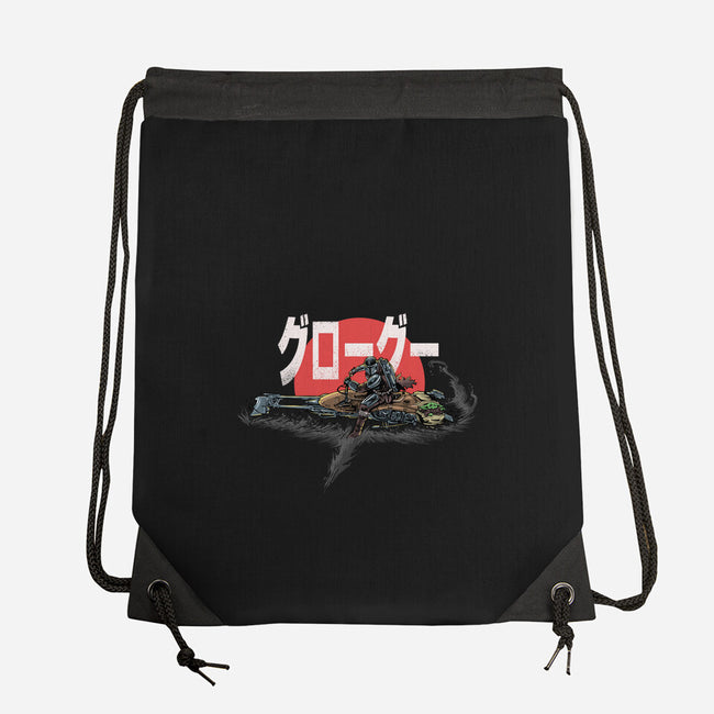 Biker Mando-None-Drawstring-Bag-zascanauta