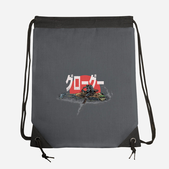 Biker Mando-None-Drawstring-Bag-zascanauta
