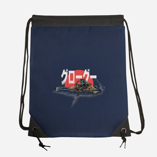 Biker Mando-None-Drawstring-Bag-zascanauta