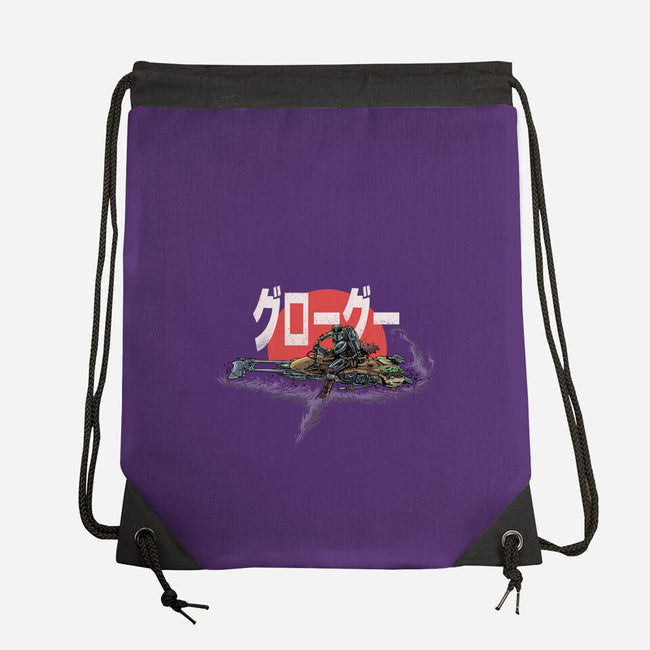Biker Mando-None-Drawstring-Bag-zascanauta