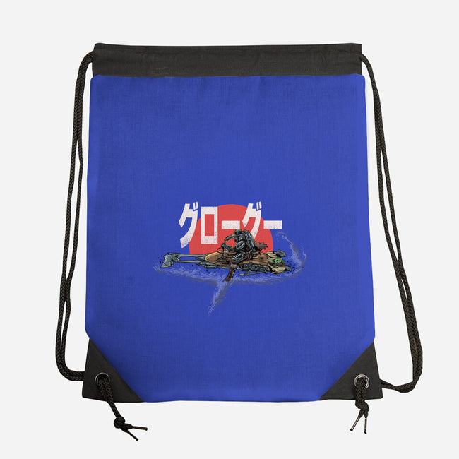 Biker Mando-None-Drawstring-Bag-zascanauta