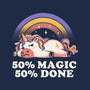 Magic And Done-Womens-V-Neck-Tee-eduely