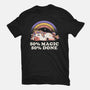 Magic And Done-Womens-Fitted-Tee-eduely