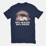 Magic And Done-Womens-Fitted-Tee-eduely