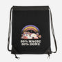 Magic And Done-None-Drawstring-Bag-eduely