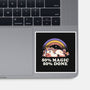 Magic And Done-None-Glossy-Sticker-eduely