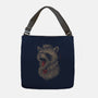 Metal Raccoon-None-Adjustable Tote-Bag-eduely