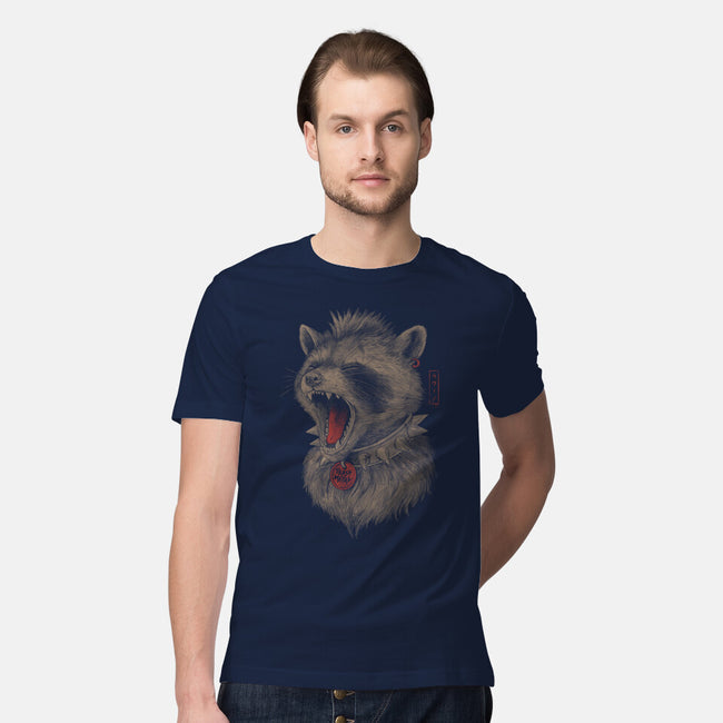 Metal Raccoon-Mens-Premium-Tee-eduely