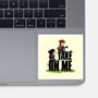 Take On Me-None-Glossy-Sticker-estudiofitas