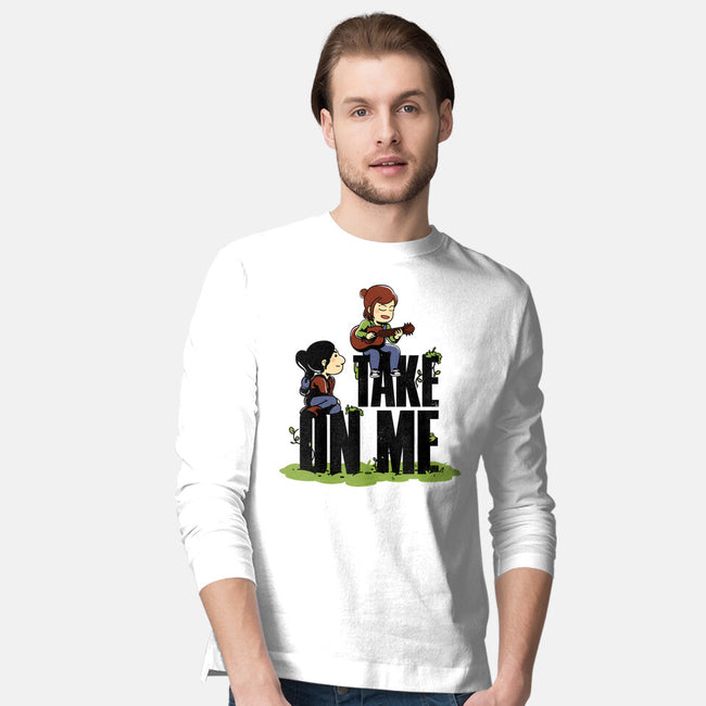 Take On Me-Mens-Long Sleeved-Tee-estudiofitas