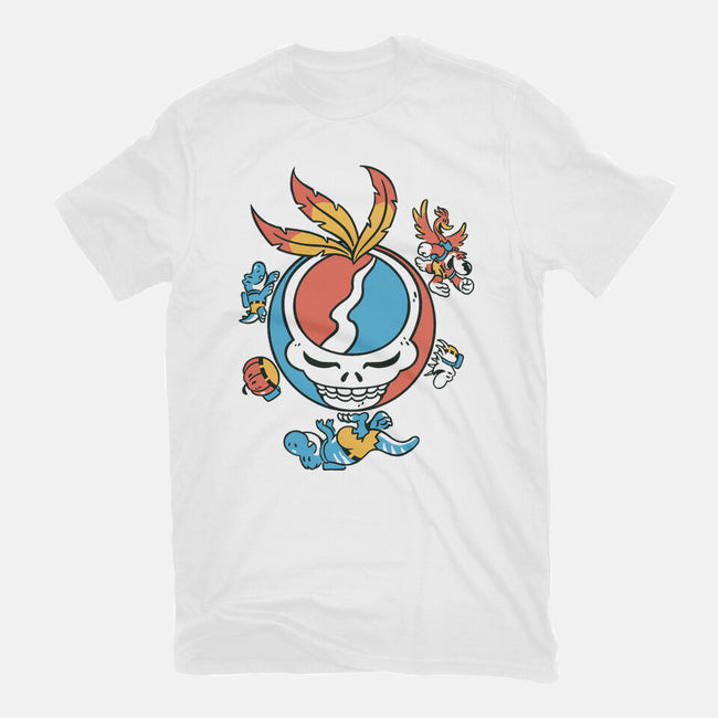 Grateful Bear-Unisex-Basic-Tee-Henrique Torres