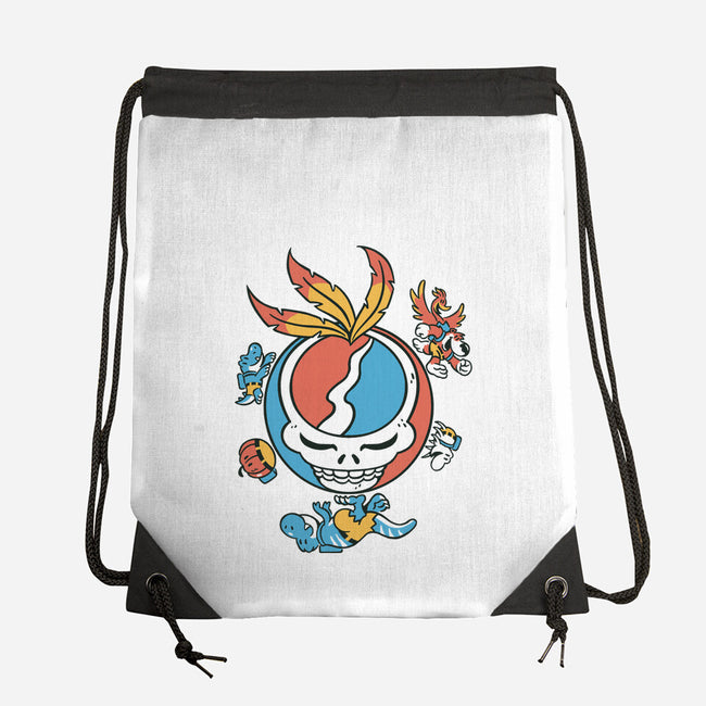 Grateful Bear-None-Drawstring-Bag-Henrique Torres