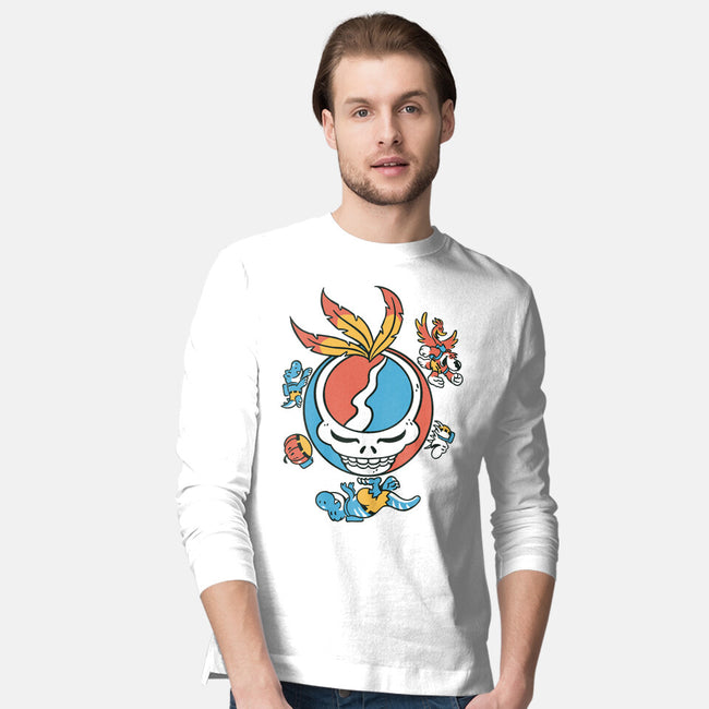 Grateful Bear-Mens-Long Sleeved-Tee-Henrique Torres