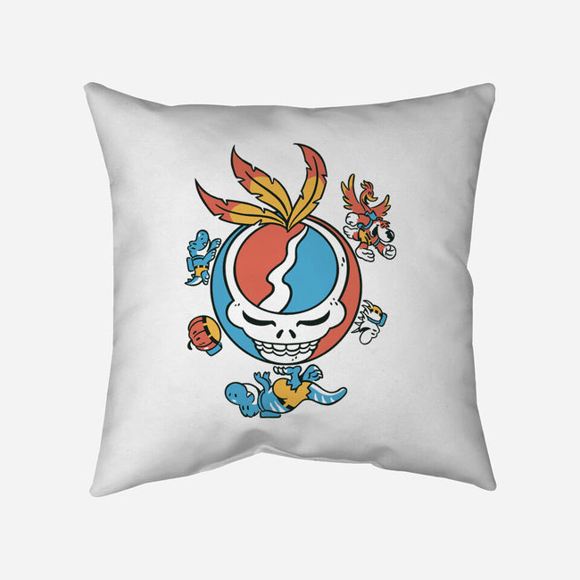 Grateful Bear-None-Removable Cover w Insert-Throw Pillow-Henrique Torres