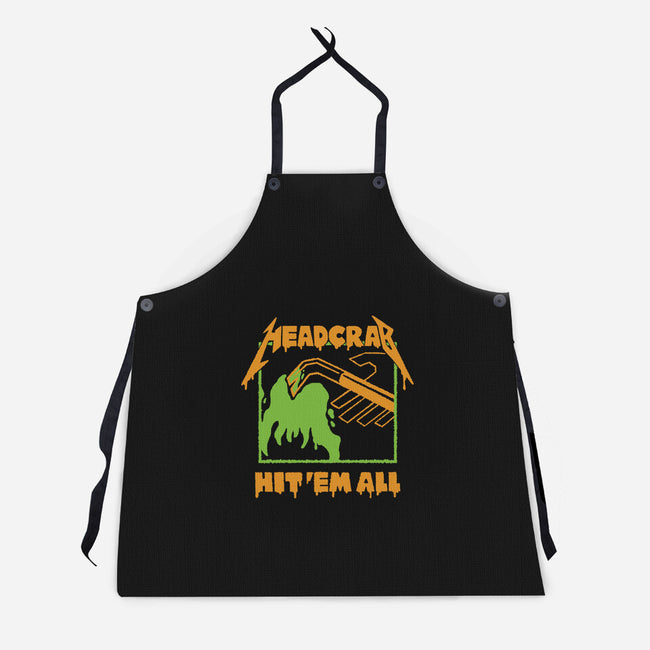 Hit Em All-Unisex-Kitchen-Apron-Henrique Torres