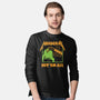 Hit Em All-Mens-Long Sleeved-Tee-Henrique Torres