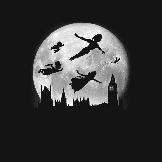 Full Moon Over London-Unisex-Pullover-Sweatshirt-DrMonekers