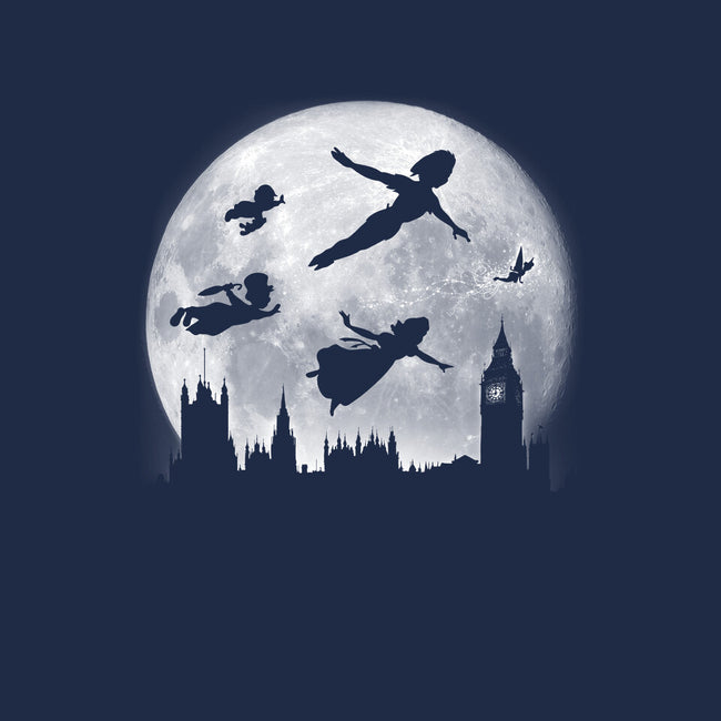 Full Moon Over London-Unisex-Basic-Tee-DrMonekers
