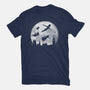 Full Moon Over London-Mens-Heavyweight-Tee-DrMonekers