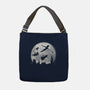 Full Moon Over London-None-Adjustable Tote-Bag-DrMonekers