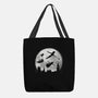 Full Moon Over London-None-Basic Tote-Bag-DrMonekers