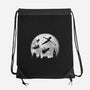 Full Moon Over London-None-Drawstring-Bag-DrMonekers