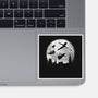 Full Moon Over London-None-Glossy-Sticker-DrMonekers