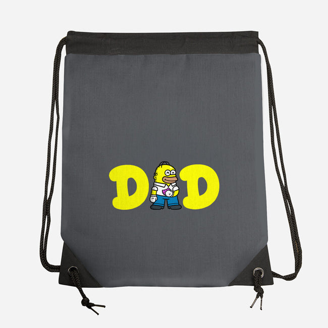 Dad And Donuts-None-Drawstring-Bag-krisren28
