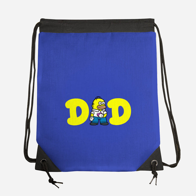 Dad And Donuts-None-Drawstring-Bag-krisren28
