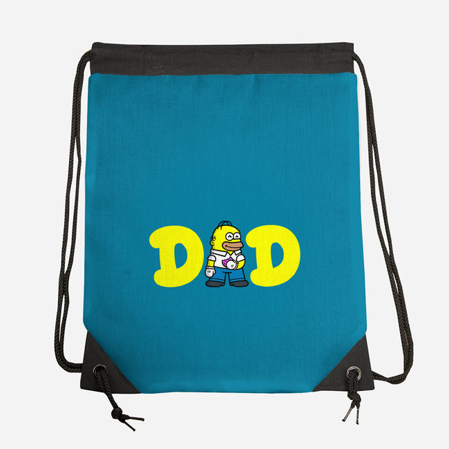Dad And Donuts-None-Drawstring-Bag-krisren28