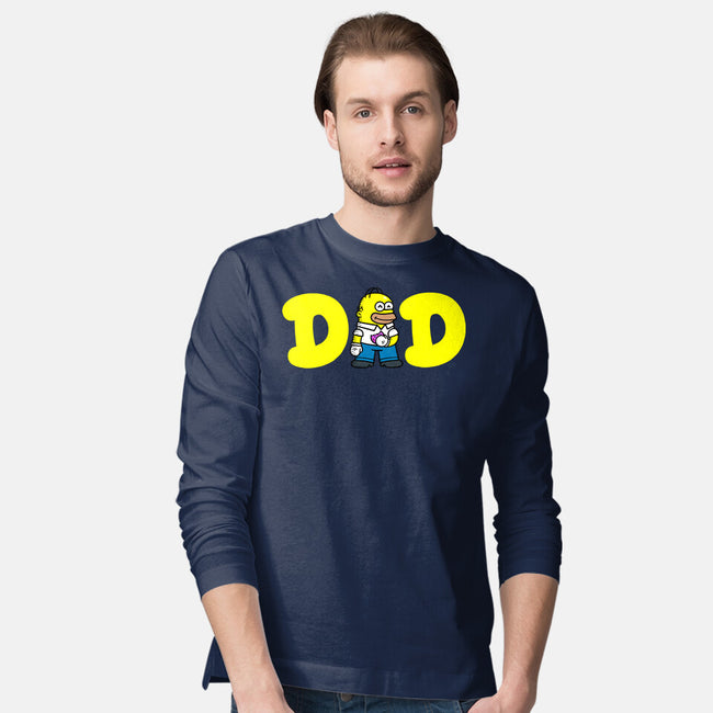 Dad And Donuts-Mens-Long Sleeved-Tee-krisren28