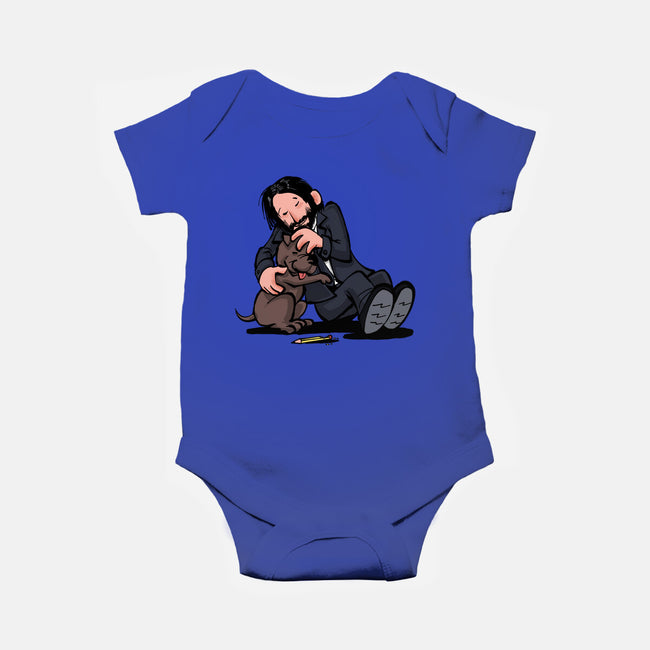 My Best Friend-Baby-Basic-Onesie-zascanauta
