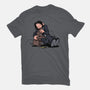 My Best Friend-Womens-Fitted-Tee-zascanauta